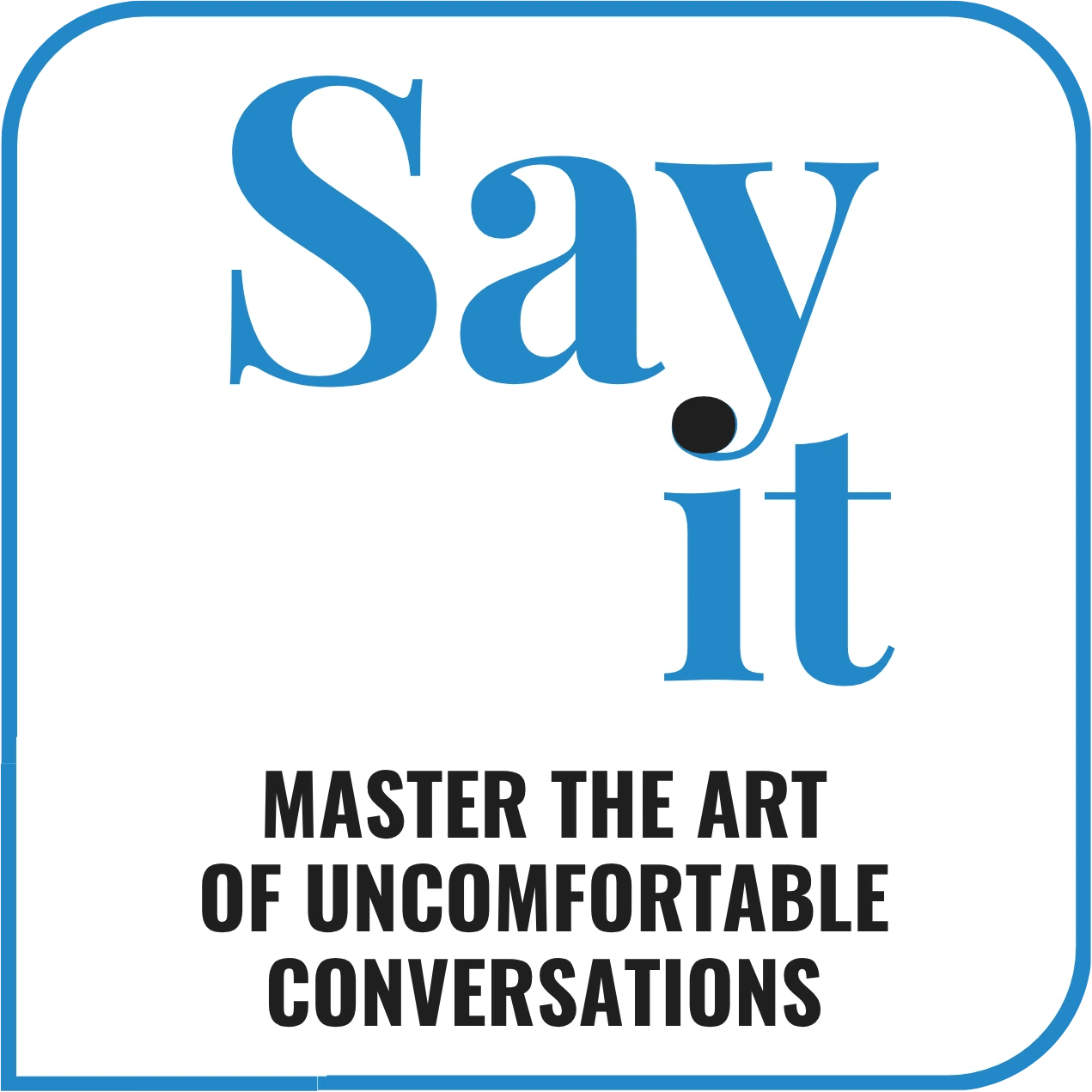 The Say it logo